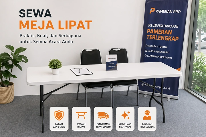 Sewa Meja Lipat